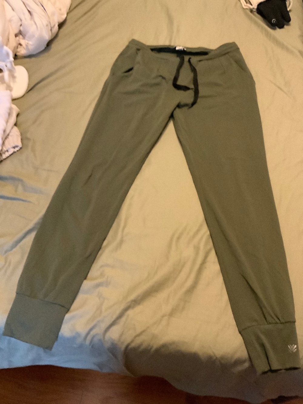 Forever 21 Olive Green Jogger Pants Size S